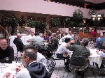 Workshop participants at lunch