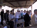 Field trip guide describing San Manuel mine to group