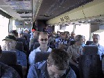 Field trip group in bus