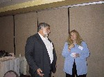 Workshop participants during break
