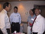 Workshop participants during break