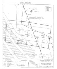 Schematic: Grassi Pods 7 & 8.  Main Access Mitigation West Mitigation Area.