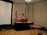 Photo: Rick Ruegsegger discussing mine issues in Ohio and the Ohio mine manual