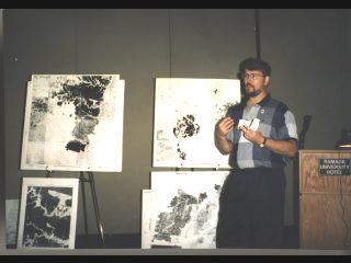 Doug Crowell, Ohio Department of Natural Resources discussing mine maps