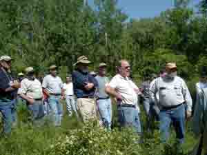 Group tour of AKZO salt mine collapse