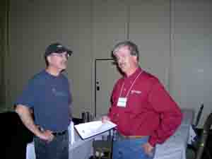 Participants during break