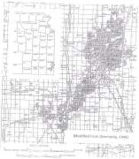 Figure 4. Area in southeast Kansas showing extensive underground mining for the WeirPittsburg coal (shaded area). Modified from Brady and others (1994) from original mine distribution by Abernathy (1944).