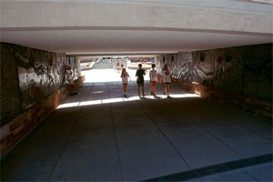 Photo of bridge underpass.