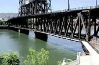 Photo of Steel bridge.