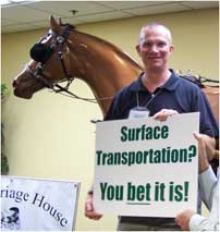 Horse... Surface Transportation? You bet it is!