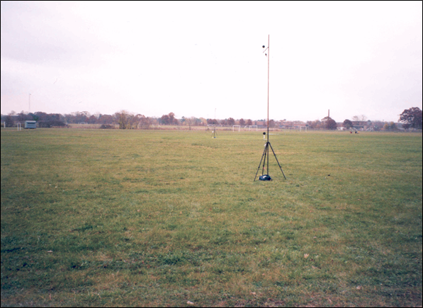 Photograph of Site 03MA showing a field.