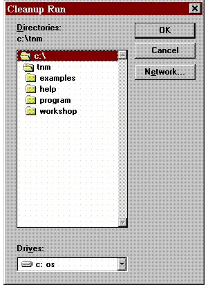 The file menu pull-down now has the option of cleanup run.  This will help remove errors from an internal database software.