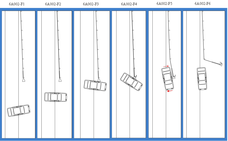 Figure 24 shows illustration of one possible crash sequence for Case #5A002
