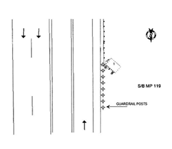 Figure 79 shows police report diagram for case #5A009