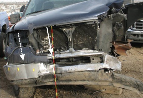 Photo 50 shows vehicle damage for case #1A009