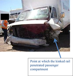 Photo 59 shows vehicle damage case #5A009