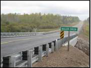 The following bridges, "Buller Creek" and "Log River", were completed for the Ministry of Transportation of Ontario (MTO) in 2009.  Each bridge is constructed with precast concrete and joined together with Ductal® Joint Fill --resulting in extremely durable, advanced bridge deck systems that will last, through harsh climates and heavy traffic loads for many decades ahead.