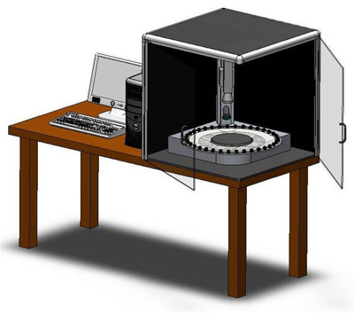 Conceptualized rendering of the final AIMS system