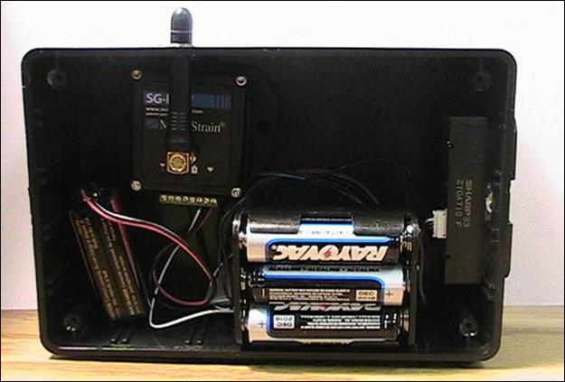 Figure 23. Photo. Internal view of sensor.