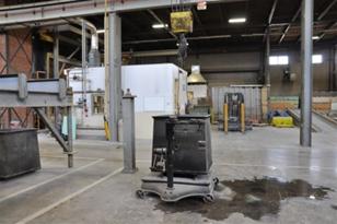 Photo. 1,600-lb water tank used as concentrated load