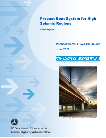 Screen shot: Precast Bent System for High Seismic Regions – Final Report, Appendix A: Design Provisions Cover