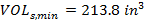 the volume of steel in the splice is calculated as follows