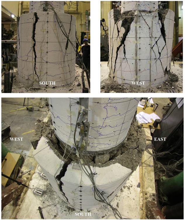 This photo shows that the shaft was totally broken after testing.