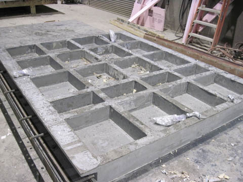 Figure 5. Photo. Formwork removed