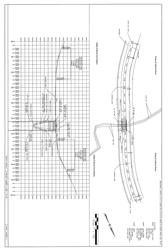 Figure 32. Diagram. Bridge plans, page 3