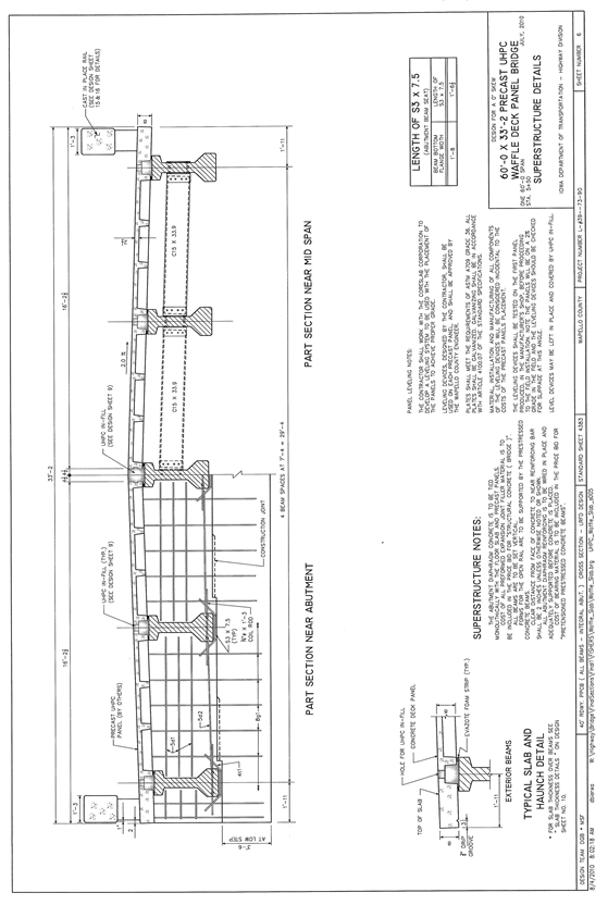 Figure 35. Diagram. Bridge plans, page 6.