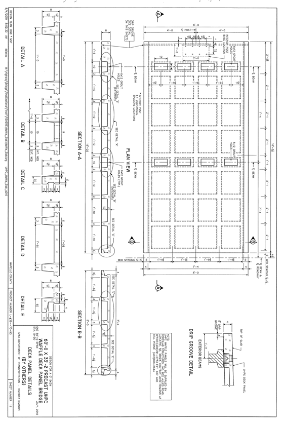 Figure 46. Diagram. Bridge plans, page 17