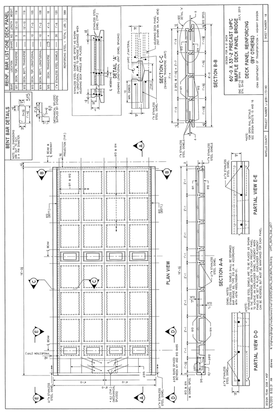 Figure 47. Diagram. Bridge plans, page 18