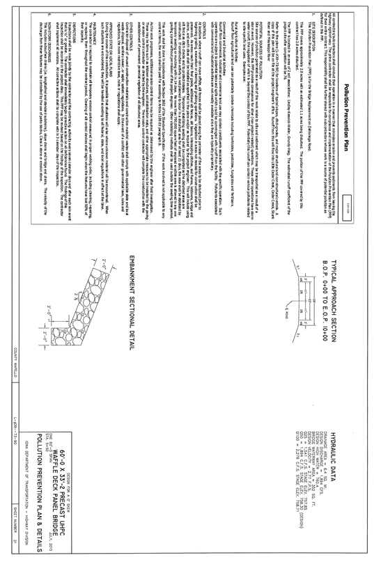 Figure 50. Diagram. Bridge plans, page 21