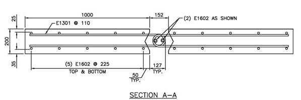 Fig. 4 Prototype Panel (Pairs) for Testing Joint Fill Performance^6