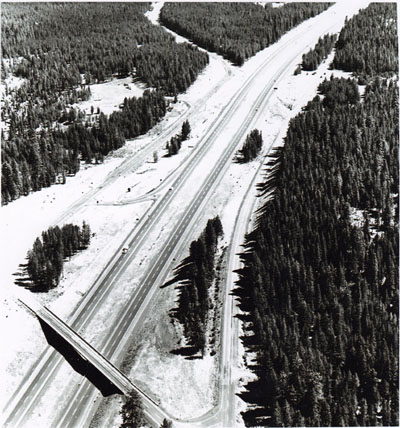 Oregon- The Meacham on the Pendleton-LaGrande Section of I-80N(now I-84) over the Blue Mountains in Eastern Oregon.