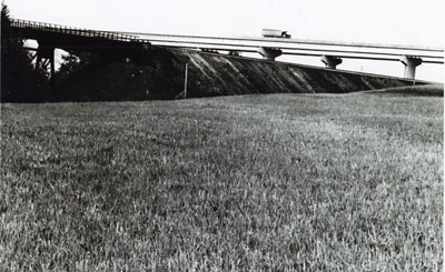 Pennsylvania - Mercer County.  High level welded plate girder bridge on I-79