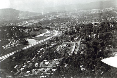 Tennessee -I-24 development through Missionary Ridge and urban fringe of Chattanooga.