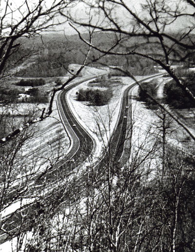 Tennessee I-75 north Hamilton-Bradley County line.