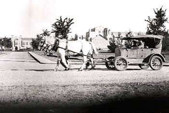 A Bennett Buggy or Hoover Wagon, depending on where you lived.