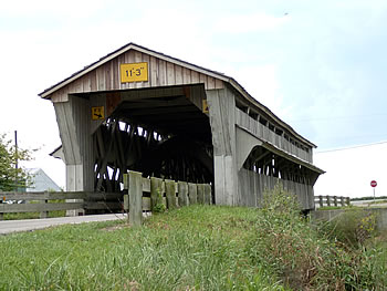 Covered bridge.