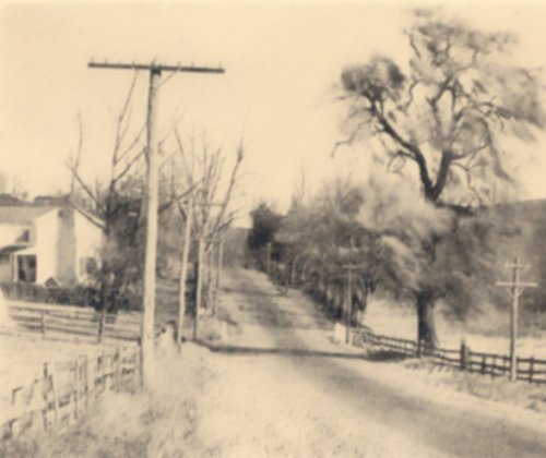 Between Harrisonburg and Staunton, Virginia.