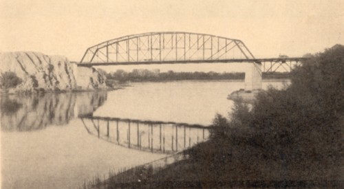 Crossing the Colorado River at Yuma, Arizona.