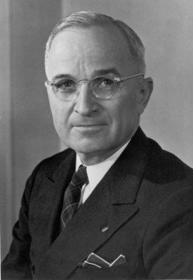 President Harry S. Truman (Courtesy, Truman Library)