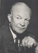 President Dwight David Eisenhower. Click on photo for larger version.