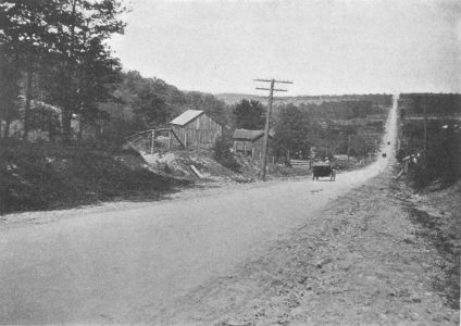 National Old Trails Road - "Long Stretch" near Frostburg, MD