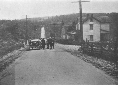 National Old Trails Road - PA-MD State line - Looking east into Maryland