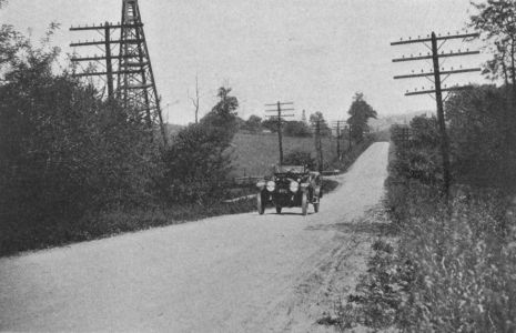 National Old Trails Road - Macadam Roadway, west of Alexandria, WV