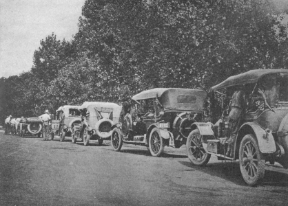 National Old Trails Road - Cars on the transcontinental tour