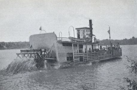 National Old Trails Road - Ferry across Missouri River at Boonville, MO