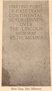 West Face, Zero Milestone